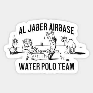 Al Jaber Airbase Water Polo Team Sticker